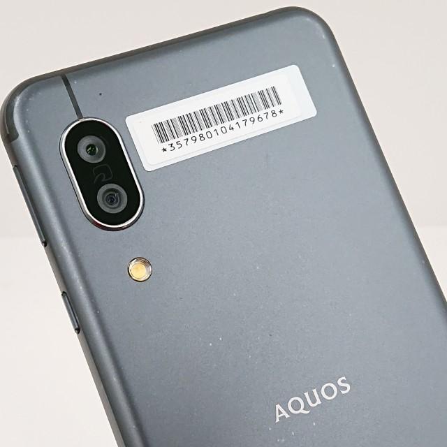 AQUOS sense3 SHV45 au ブラック 送料無料 即決 本体 c15888 : アーク