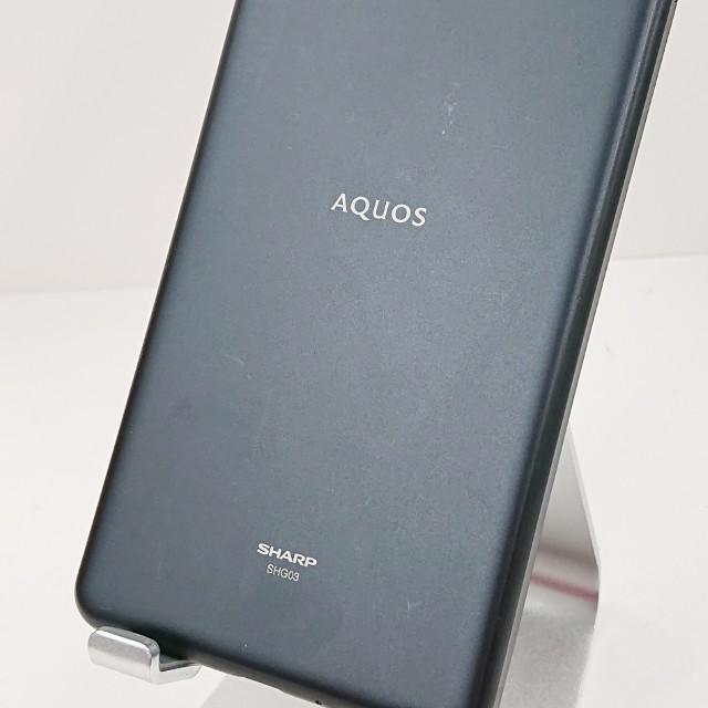 AQUOS sense5G SHG03 au ブラック 送料無料 即決 本体 c15895 : アーク