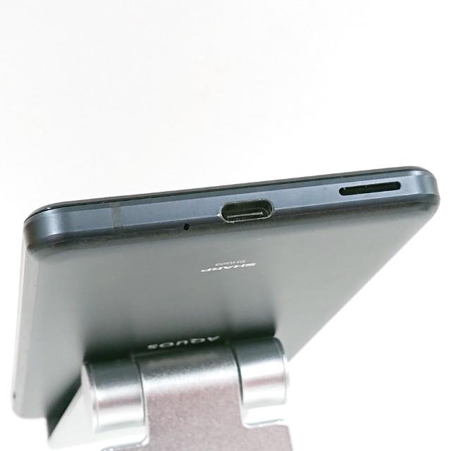 AQUOS sense5G SHG03 au ブラック 送料無料 即決 本体 c15895 : アーク
