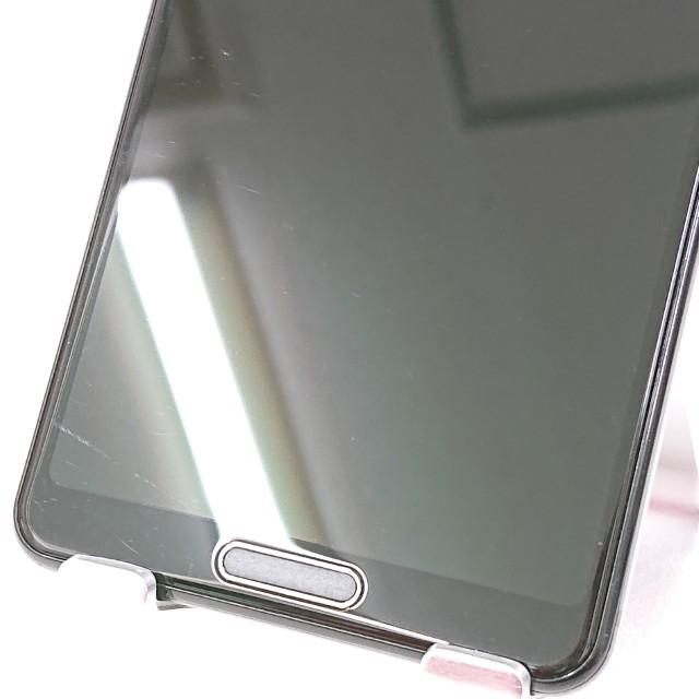AQUOS sense5G SHG03 au ブラック 送料無料 即決 本体 c15896 : アーク