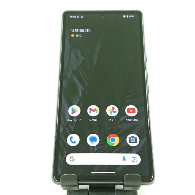 Google Pixel 7a au チャコール 送料無料 即決 本体 c15897 : アーク 