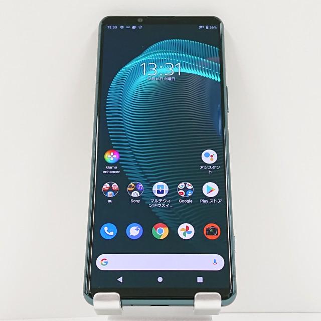 Xperia 5 III SOG05 au グリーン 送料無料 即決 本体 c15993 : アーク