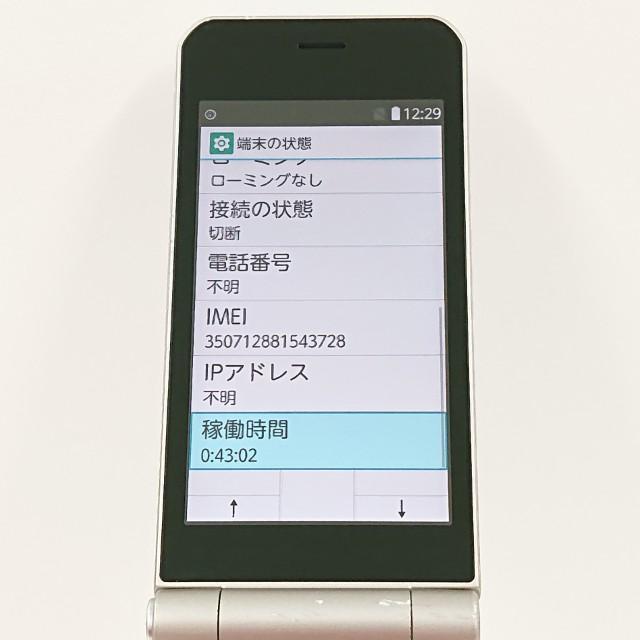 arrows ケータイ ベーシック F-41C ドコモ ゴールド 送料無料 即決