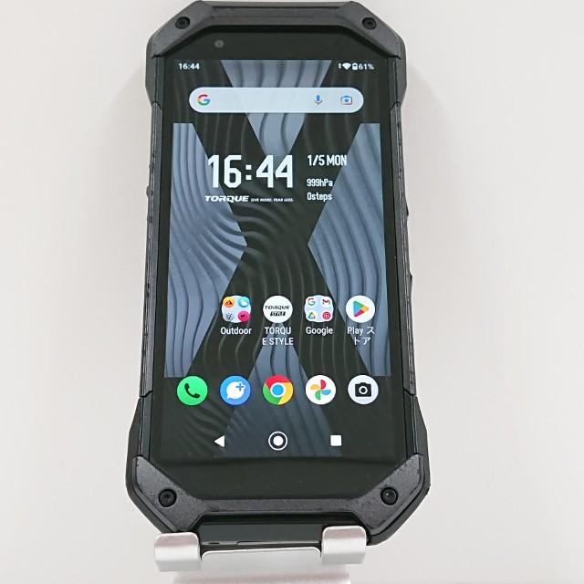TORQUE 5G KYG01 au ブラック 送料無料 即決 本体 c16129 : アーク