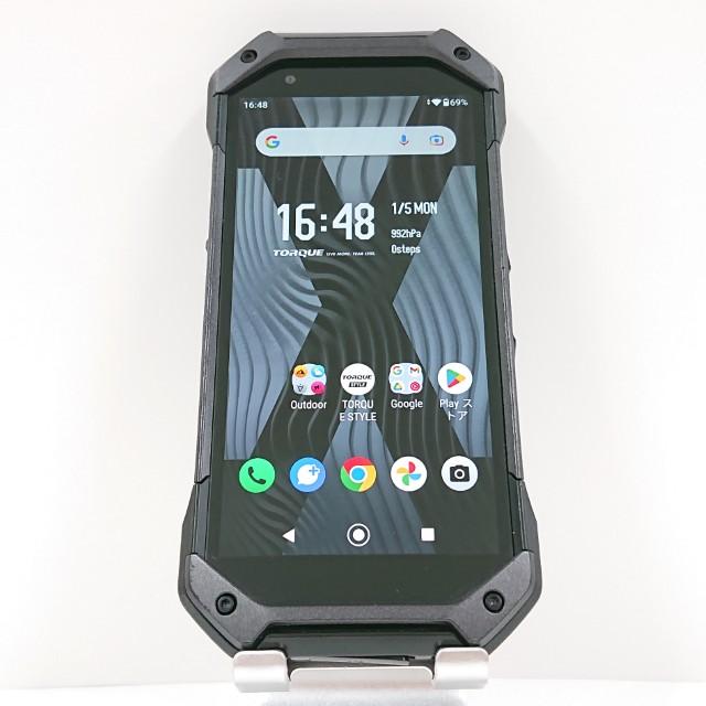 TORQUE 5G KYG01 au ブラック 送料無料 即決 本体 c16139 : アーク