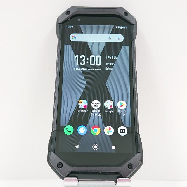 TORQUE 5G KYG01 au ブラック 送料無料 即決 本体 c16146 : アーク