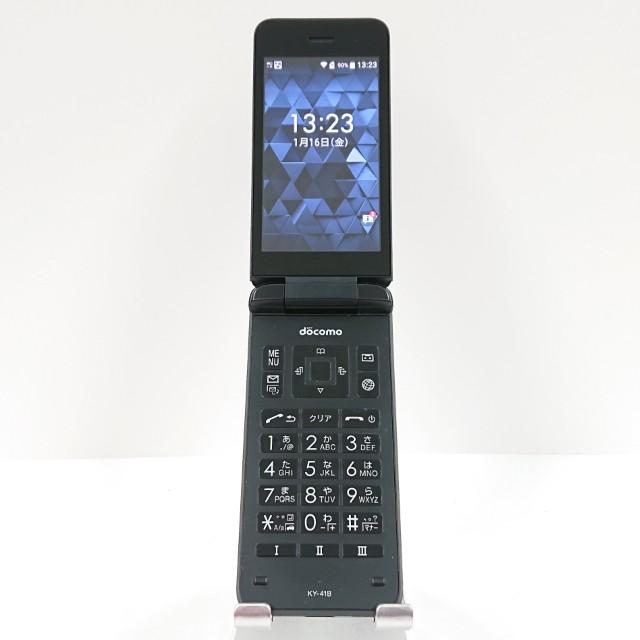 docomo ガラケー ブラック 未使用　KY-41B DIGNO ケータイ ベーシック KY-41B ドコモ ブラック 送料無料 即決