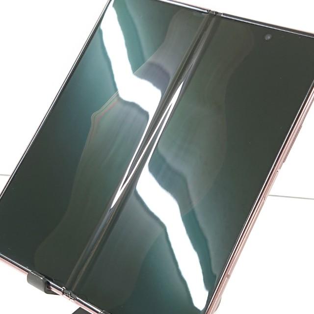 ジャンク品】Galaxy Z Fold2 5G SCG05 au ミスティックブロンズ 送料