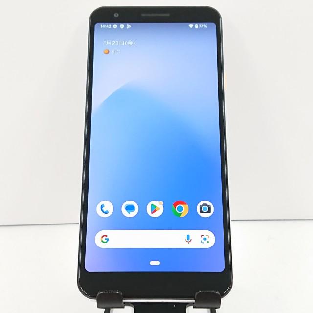 Google Pixel 3a SIMフリー クリアリーホワイト 送料無料 即決 本体