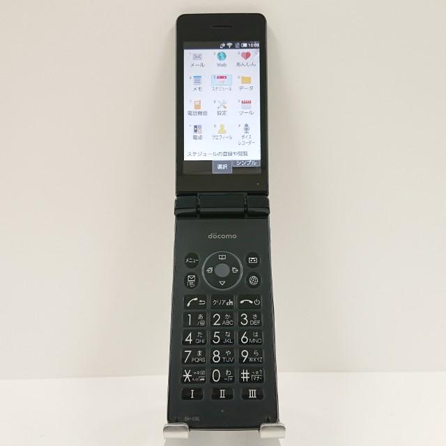 AQUOSカメラレスケータイ SH-03L ドコモ ブラック 送料無料 即決 本体