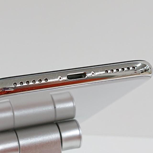 iPhoneX 256GB ドコモ シルバー 送料無料 即決 本体 c16603 : アーク