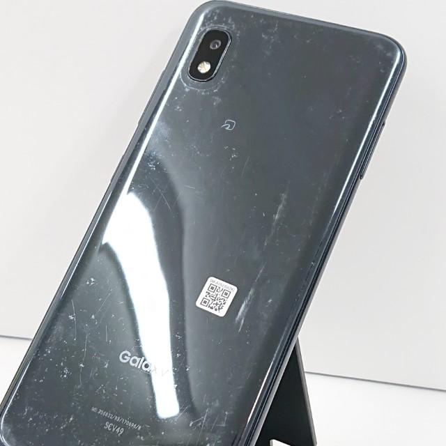 Galaxy SCV49 ブラック　未使用 Galaxy A21 シンプル SCV49 au ブラック 送料無料 即決 本体 c16620