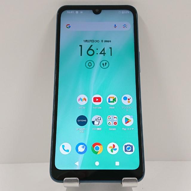 arrows We2 FCG02 au ネイビーグリーン 送料無料 即決 本体 c16676