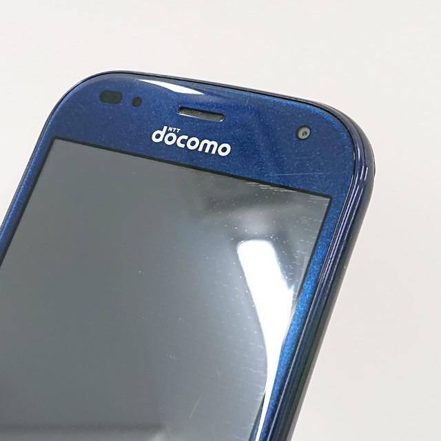 らくらくスマートフォン F-42A ドコモ ネイビー 送料無料 即決 本体