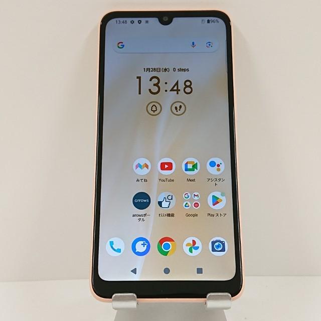 arrows We2 FCG02 au ライトオレンジ 送料無料 即決 本体 c16699