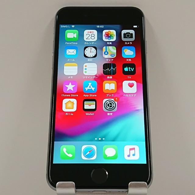 iPhone6 16GB SIMフリー スペースグレイ 送料無料 即決 本体 c16713