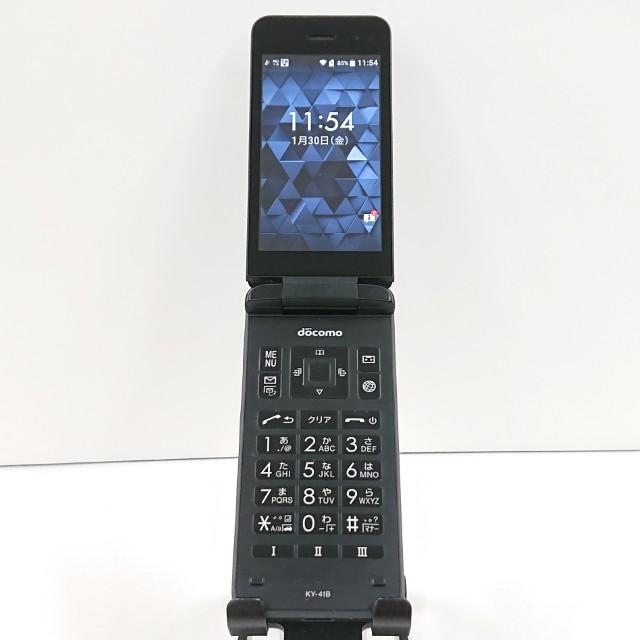 ☆ docomo DIGNO ケータイ ベーシック KY-41B ブラック DIGNO ケータイ ベーシック KY-41B ドコモ ブラック 送料無料 即決