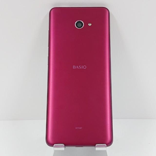 BASIO4 KYV47 au ワインレッド 送料無料 即決 本体 c16830 : アーク