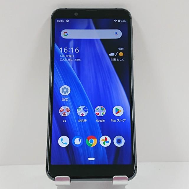 AQUOS sense3 basic SHV48 au ブラック 送料無料 即決 本体 c16848