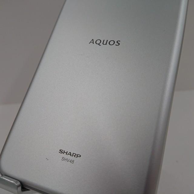 AQUOS sense3 basic SHV48 au シルバー 送料無料 即決 本体 c16854 