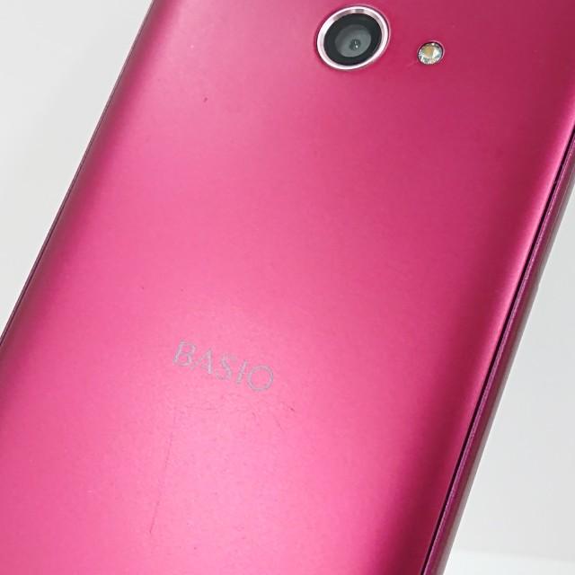 BASIO4 KYV47-u UQ ワインレッド 送料無料 即決 本体 c16862 : アーク