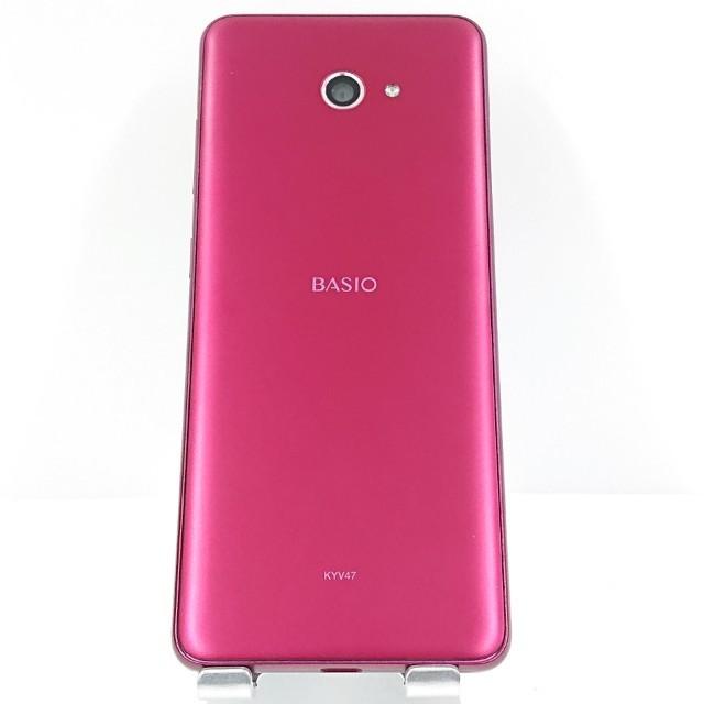 BASIO4 KYV47-u UQ ワインレッド 送料無料 即決 本体 c16870 : アーク