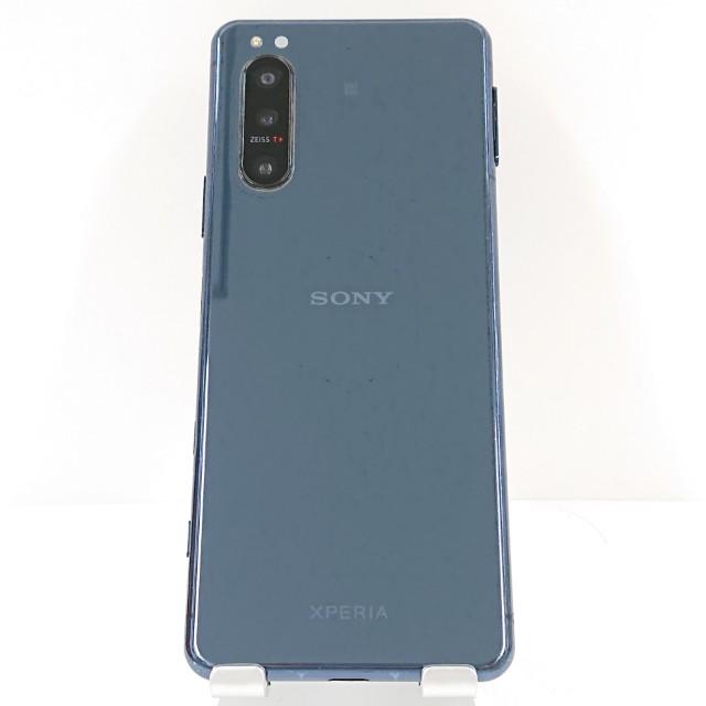 〈箱・付属品あり〉SONY Xperia 5 Ⅱ A002SO ブルー Xperia 5 II A002SO SoftBank ブルー 送料無料 即決 本体 c16985