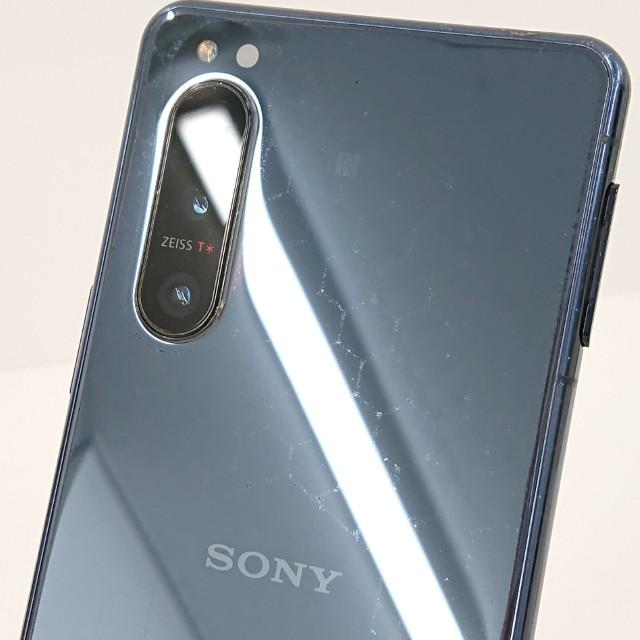Xperia 5 II A002SO SoftBank ブルー 送料無料 即決 本体 c16985
