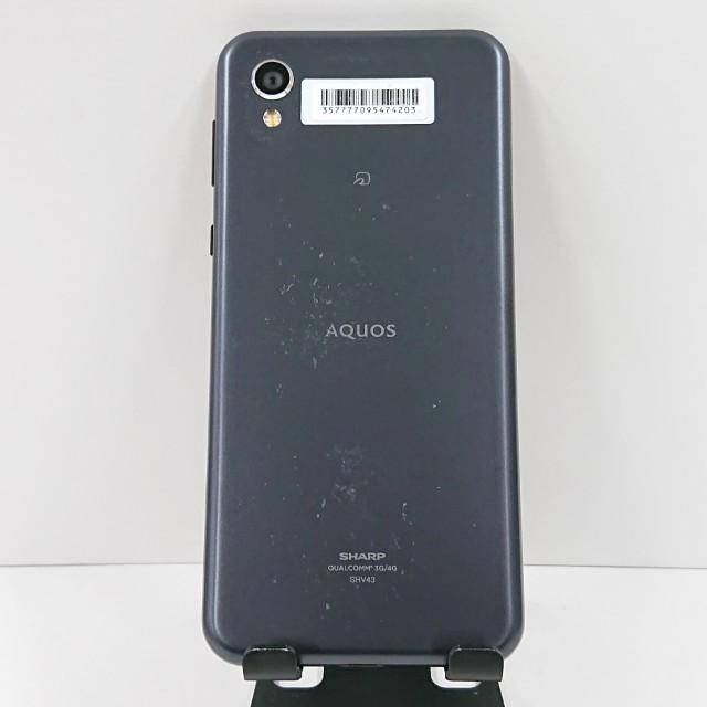AQUOS sense2 SHV43 au ニュアンスブラック 送料無料 即決 本体 c17050