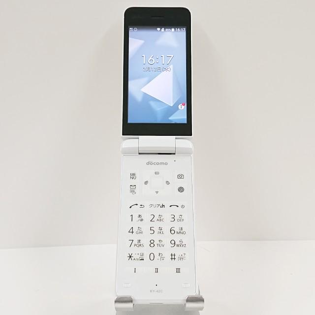 DIGNO ケータイ KY-42C ドコモ ホワイト 送料無料 即決 本体 c17084