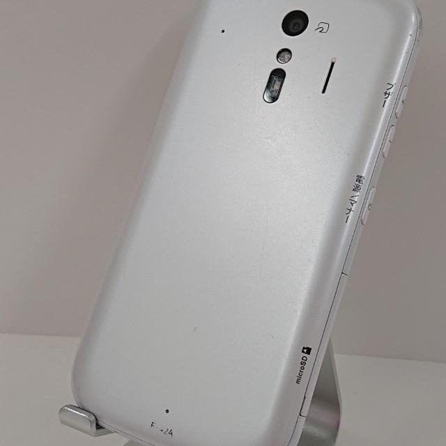 らくらくスマートフォン F-42A ドコモ ホワイト 送料無料 即決 本体