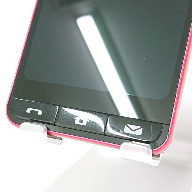 BASIO active SHG09 au レッド 送料無料 即決 本体 c17179 : アーク