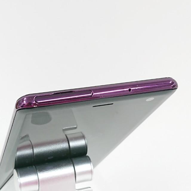 Xperia XZ3 SOV39 au ボルドーレッド 送料無料 即決 本体 c17201