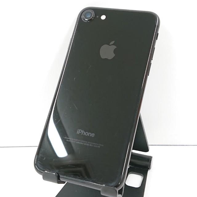 iPhone7 128GB ドコモ ジェットブラック 送料無料 即決 本体 c17374