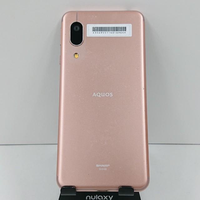 AQUOS sense3 basic SHV48 au ライトカッパー 送料無料 即決 本体