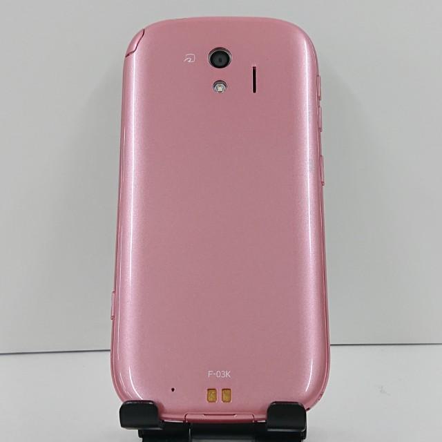 らくらくスマートフォン me F-03K ドコモ ピンク 送料無料 即決 本体