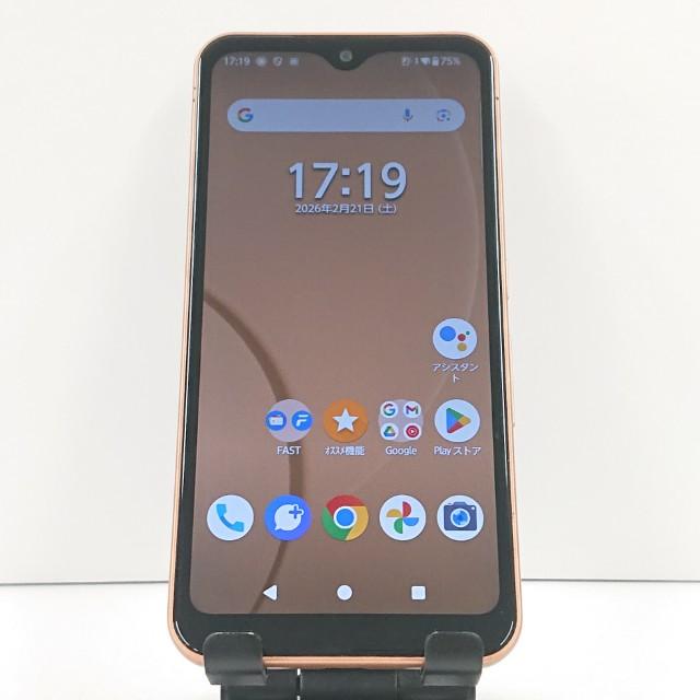arrows We FCG01 au ローズゴールド 送料無料 即決 本体 c17432