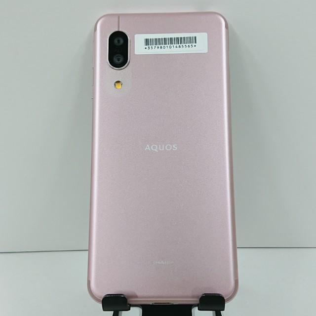 AQUOS sense3 SHV45 au ソフトピンク 送料無料 即決 本体 c17436