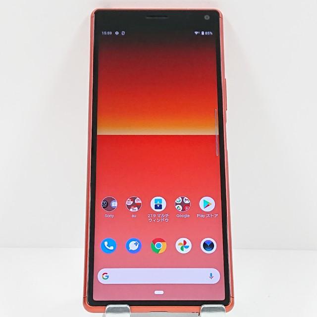 Xperia 8 SOV42 au オレンジ 送料無料 即決 本体 c17455 : アーク