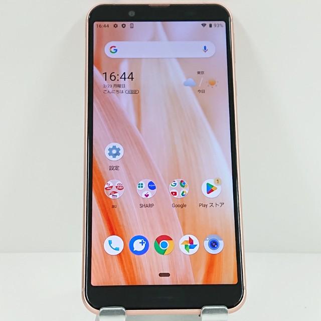 AQUOS sense3 basicSHV48 ライトカッパーau 動作確認済み AQUOS sense3 basic SHV48 au ライトカッパー 送料無料 即決 本体