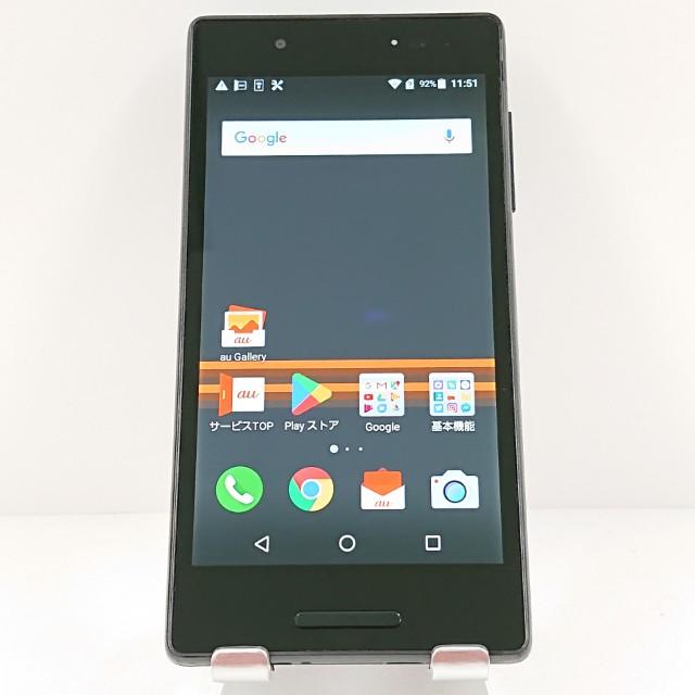 Qua phone QX KYV42 au ブラック 送料無料 即決 本体 c17506 : アーク