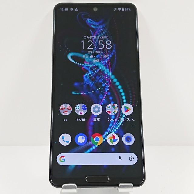 AQUOS R5G SHG01 au オーロラホワイト 送料無料 即決 本体 c17556 