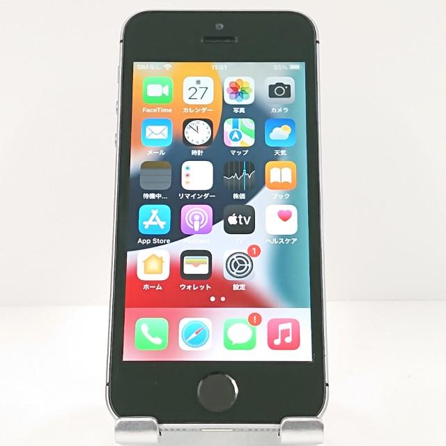 iPhoneSE 16GB ドコモ スペースグレイ 送料無料 即決 本体 c17573