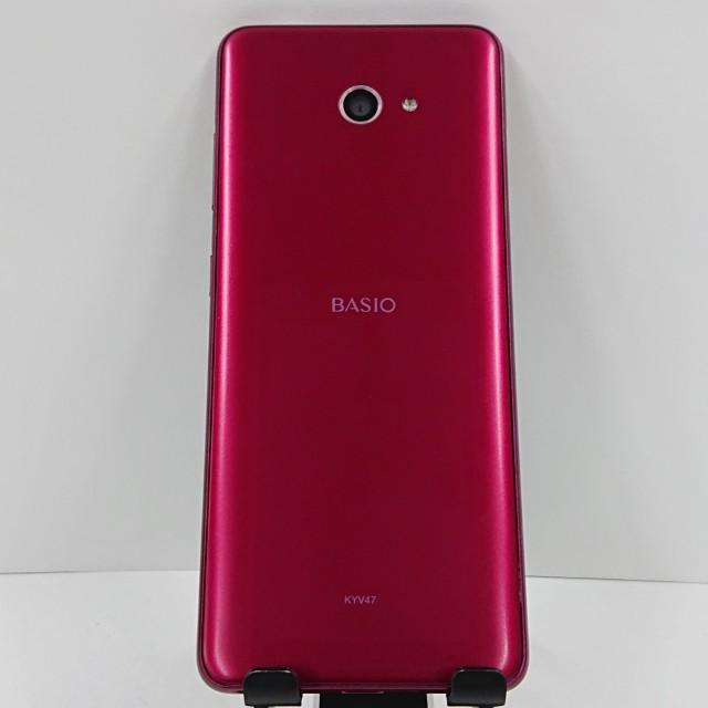 BASIO4 KYV47-u UQ ワインレッド 送料無料 即決 本体 c17636 : アーク