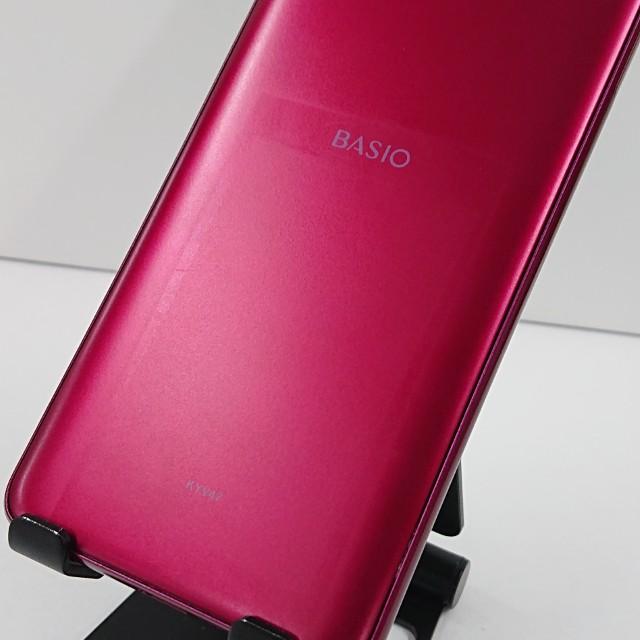 BASIO4 KYV47-u UQ ワインレッド 送料無料 即決 本体 c17636 : アーク