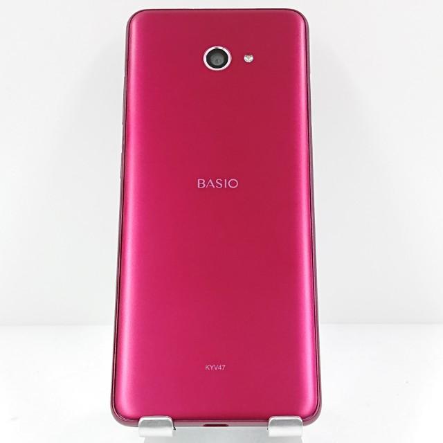 BASIO4 KYV47-u UQ ワインレッド 送料無料 即決 本体 c17647 : アーク