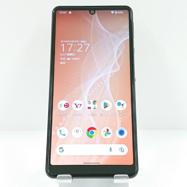 AQUOS sense4 basic A003SH Y!mobile ブラック 送料無料 即決 本体 