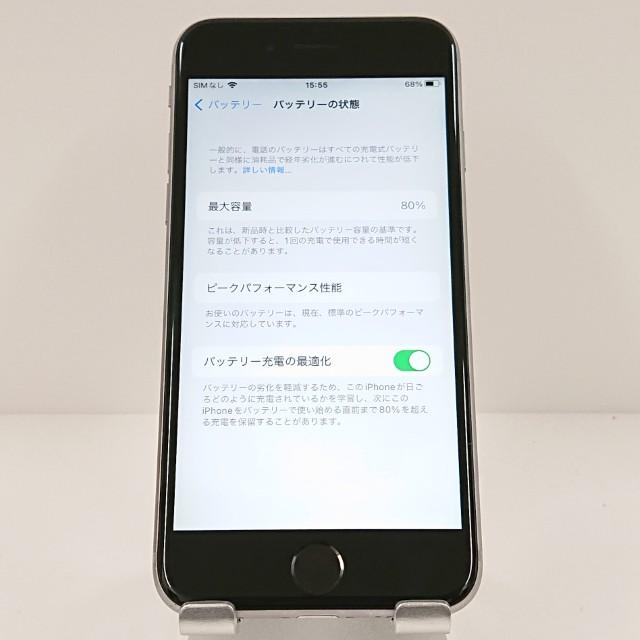 iPhone6s 16GB SIMフリー スペースグレイ 送料無料 即決 本体 c17707