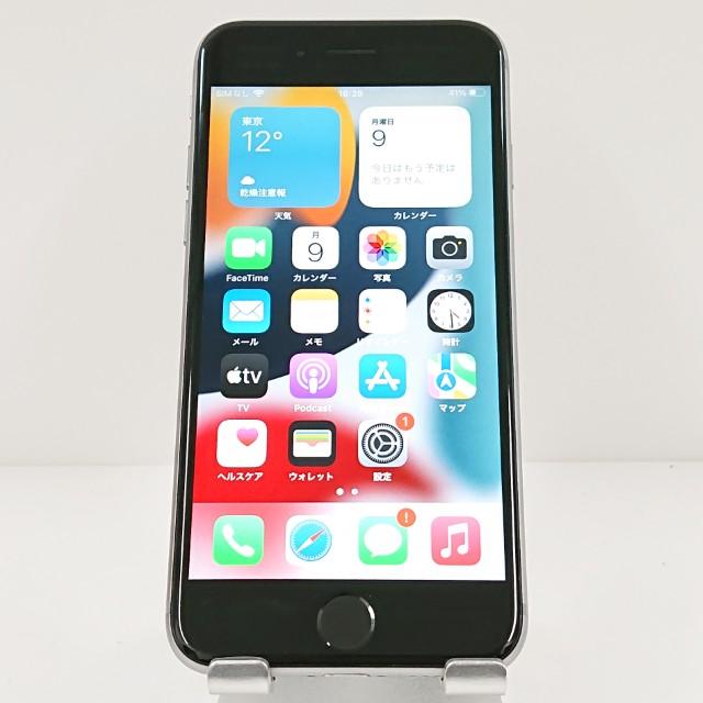 iPhone - 新品同様SIMフリーiPhone6S16GBスペースグレイ iPhone6s 16GB SIMフリー スペースグレイ 送料無料 即決 本体 c17714