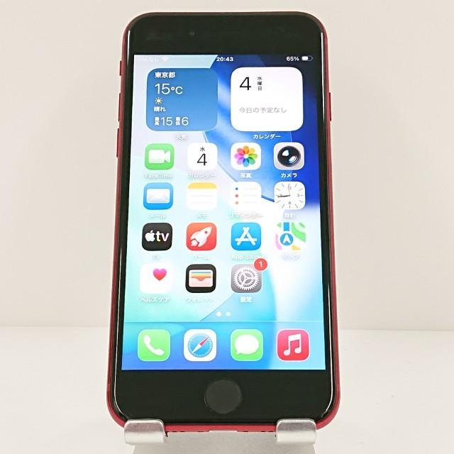 iPhoneSE 第3世代 128GB ドコモ レッド 送料無料 即決 本体 c17758